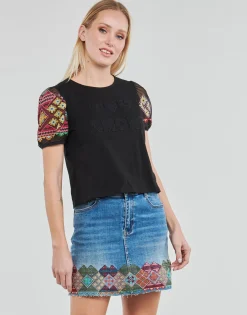 Desigual - TS_AMORE XXX< T-shirts & Polos