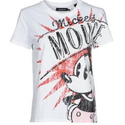 Desigual - TS_MICKEY BOOM Blanc Online