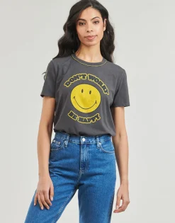 Desigual - TS_MORE SMILEY Gris Online