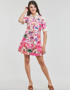 Desigual - VEST_BURDEOS< Robes