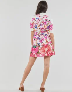 Desigual - VEST_BURDEOS< Robes