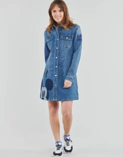 Desigual Robes^- VEST_MICKEY PATCH