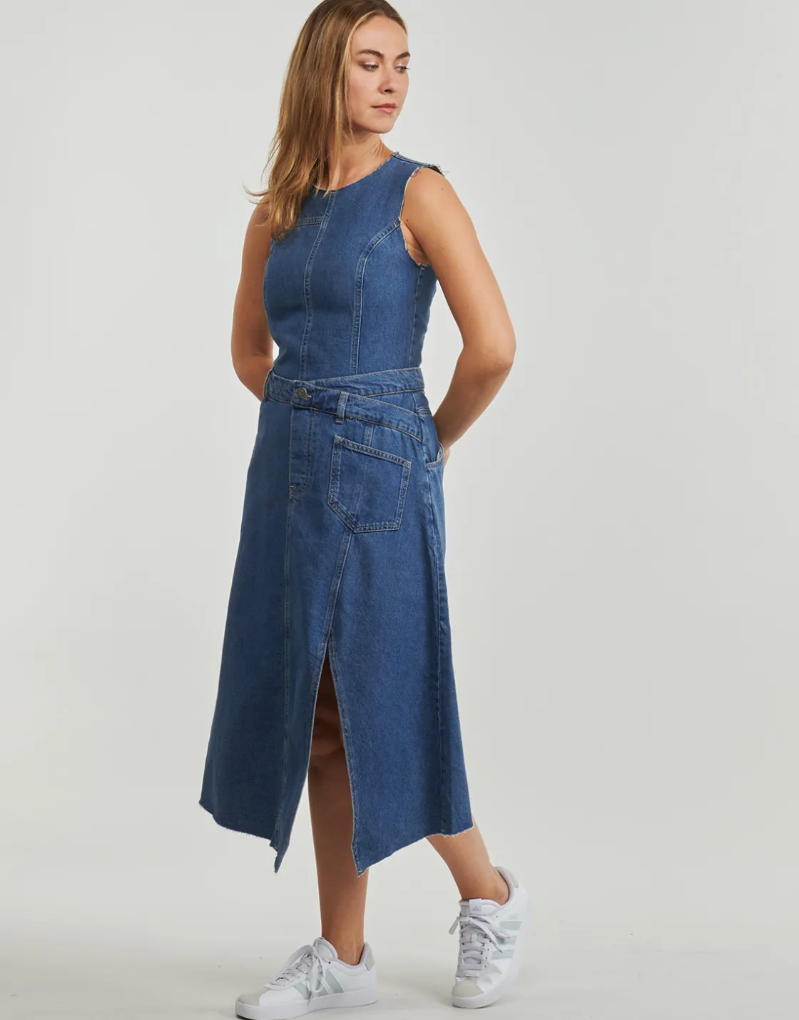 Desigual - VEST NUEVA YORK Bleu Outlet