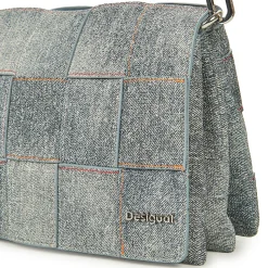 Desigual Besaces / Sacs Bandoulière^- YOKO DORTMUND FLAP DENIM