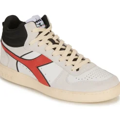Diadora Baskets Mode^- MAGIC BASKET DEMI CUT SUEDE LEATHER