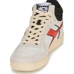 Diadora Baskets Mode^- MAGIC BASKET DEMI CUT SUEDE LEATHER
