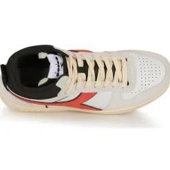 Diadora Baskets Mode^- MAGIC BASKET DEMI CUT SUEDE LEATHER