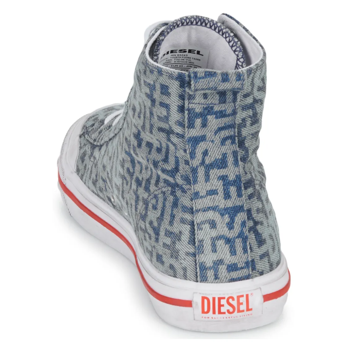 Diesel - S-ATHOS MID Bleu Discount
