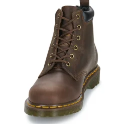 Dr. Martens - 939 BEN BOOT DARK BROWN CRAZY HORSE Marron Discount