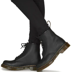 Dr. Martens - 1460 BLACK GREASY Noir Online