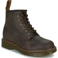 Dr. Martens - 101 DARK BROWN CRAZY HORSE< Bottines / Boots