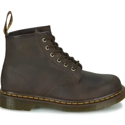 Dr. Martens - 101 DARK BROWN CRAZY HORSE< Bottines / Boots