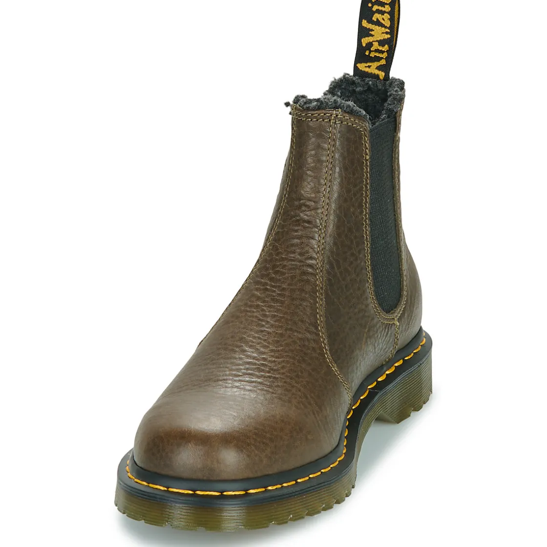 Dr. Martens - 2976 DMS OLIVE GRIZZLY Marron New