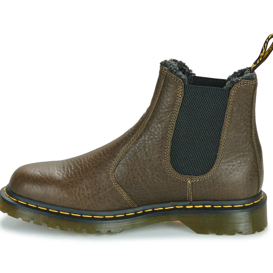 Dr. Martens - 2976 DMS OLIVE GRIZZLY Marron New
