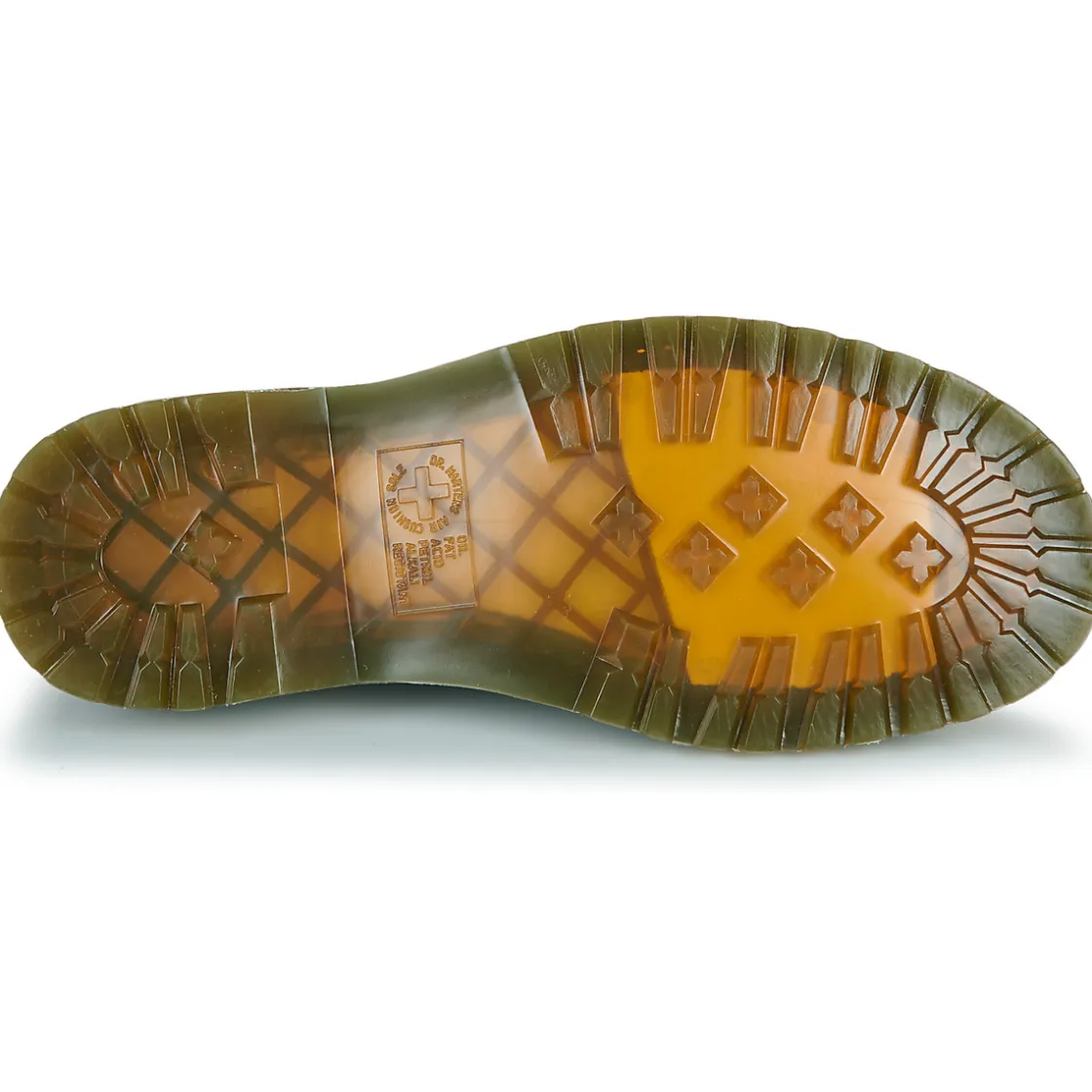 Dr. Martens - 2976 DMS OLIVE GRIZZLY Marron New