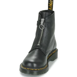 Dr. Martens - 1460 FRONT ZIP BLACK WANAMA Noir New