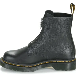 Dr. Martens - 1460 FRONT ZIP BLACK WANAMA Noir New