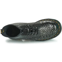 Dr. Martens - 1460 GUNMETAL WILD CROC EMBOSS< Bottines / Boots