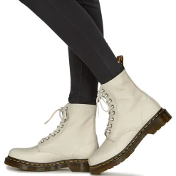 Dr. Martens Bottines / Boots^- 1460 PARCHMENT VIRGINIA