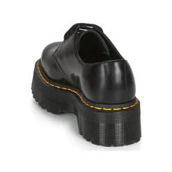 Dr. Martens - 1461 QUAD BLACK POLISHED SMOOTH< Derbies & Richelieu