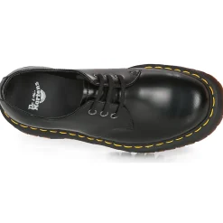 Dr. Martens - 1461 QUAD BLACK POLISHED SMOOTH< Derbies & Richelieu