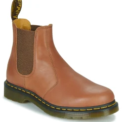 Dr. Martens - 2976 SADDLE TAN CARRARA< Bottines / Boots