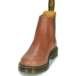 Dr. Martens - 2976 SADDLE TAN CARRARA< Bottines / Boots