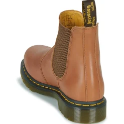 Dr. Martens - 2976 SADDLE TAN CARRARA< Bottines / Boots