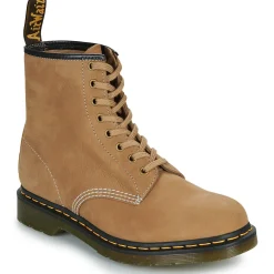 Dr. Martens Bottines / Boots^- 1460 SAVANNAH TAN THUMBLED NUBUCK