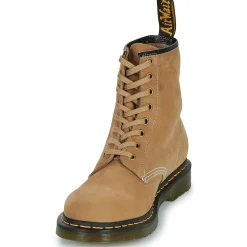 Dr. Martens Bottines / Boots^- 1460 SAVANNAH TAN THUMBLED NUBUCK