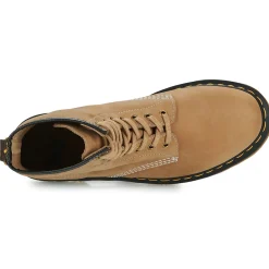 Dr. Martens Bottines / Boots^- 1460 SAVANNAH TAN THUMBLED NUBUCK