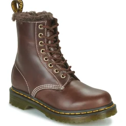 Dr. Martens Bottines / Boots^- 1460 SERENA DARK BROWN CLASSIC PULL UP