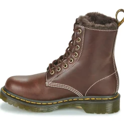 Dr. Martens Bottines / Boots^- 1460 SERENA DARK BROWN CLASSIC PULL UP