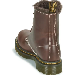 Dr. Martens Bottines / Boots^- 1460 SERENA DARK BROWN CLASSIC PULL UP