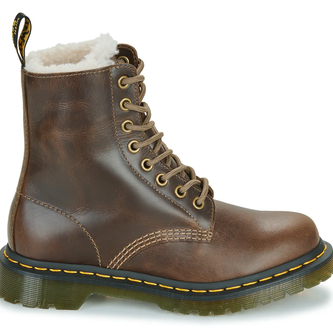 Dr. Martens - 1460 SERENA DARK KAKHI ORLEANS Marron Best