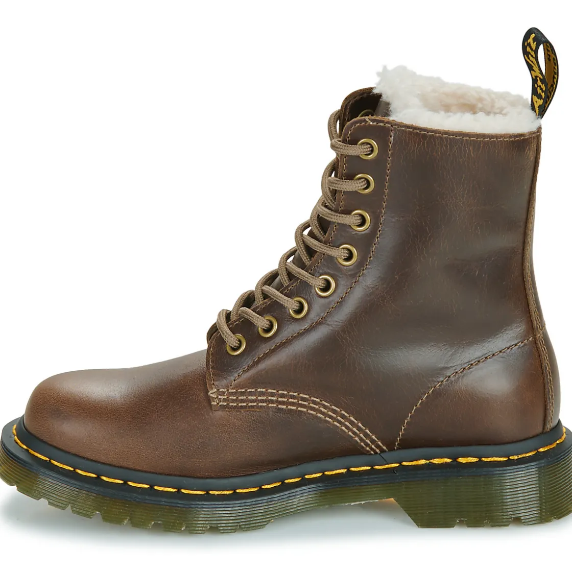 Dr. Martens - 1460 SERENA DARK KAKHI ORLEANS Marron Best