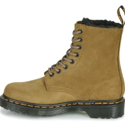Dr. Martens - 1460 SERENA DMS OLIVE< Bottines / Boots