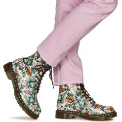 Dr. Martens Bottines / Boots^- 1460 W Multi Floral Garden Print Backhand