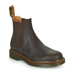 Dr. Martens - 2976 YS DARK BROWN CRAZY HORSE Marron Clearance