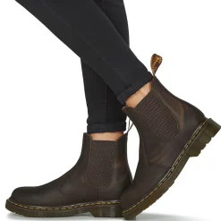 Dr. Martens - 2976 YS DARK BROWN CRAZY HORSE Marron Clearance