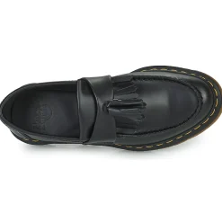 Dr. Martens - ADRIAN YS BLACK SMOOTH< Mocassins & Chaussures Bateau