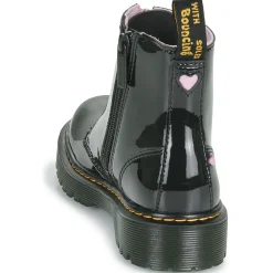 Dr. Martens Bottines / Boots^- Bex Heart Zip Boot J Black Patent Lamper