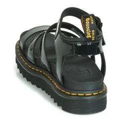 Dr. Martens - BLAIRE BLACK PATENT LAMPER< Sandales Et Nu-pieds