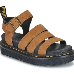 Dr. Martens - Blaire Desert Brown Tumbled Nubuck< Sandales Et Nu-pieds