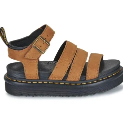 Dr. Martens - Blaire Desert Brown Tumbled Nubuck< Sandales Et Nu-pieds