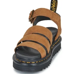 Dr. Martens - Blaire Desert Brown Tumbled Nubuck< Sandales Et Nu-pieds