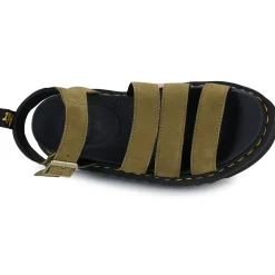 Dr. Martens - Blaire Muted Olive Tumbled Nubuck< Sandales Et Nu-pieds