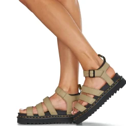 Dr. Martens - BLAIRE OLIVE PISA< Sandales Et Nu-pieds