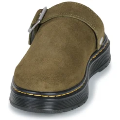 Dr. Martens - Brookline Mule DMs Olive Bronx Suede Kaki Sale