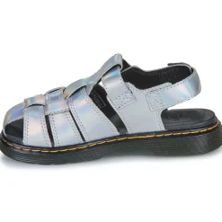 Dr. Martens - Caarys J Silver Lazer Reflective Metallic< Sandales Et Nu-pieds